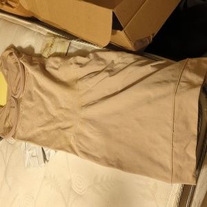 Spanx full slip small nude